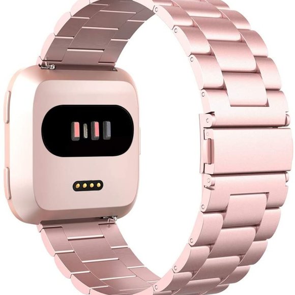 Fitbit Versa / Versa 2/ Versa Lite Rose Gold Band - Picture 3 of 7